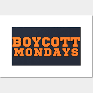 BOYCOTT MONDAYS Posters and Art